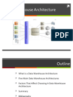 Data Warehouse Architectures