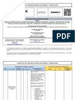 Contrato servicios control sólidos desmovilización equipo pozo