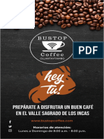 Carta Bustop Coffee Ollantaytambo