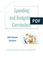Spending and Budgeting Curriculum