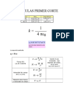 FORMULAS PARA FÍSICA DE CAMPOS