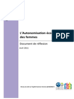 L Autonomisation Économique