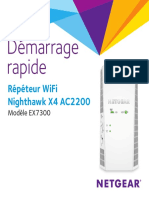 Démarrage Rapide. Répéteur WiFi Nighthawk X4 AC2200 Modèle EX7300