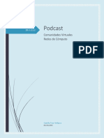 Podcast. Comunidades Virtuales - Redes de Cómputo.