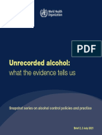 Unrecorded Alcohol:: What The Evidence Tells Us