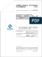 NORMA TÉCNICA NTC-ISO - IEC COLOMBIANA PDF Descargar Libre