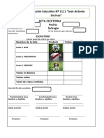 Acta Electoral 2017