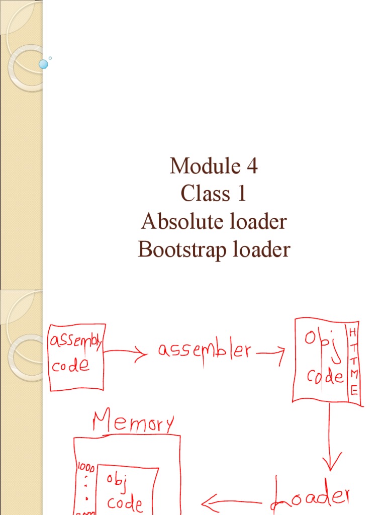 Class 1 Absolute Loader Bootstrap Loader | Download Free PDF | Booting ...