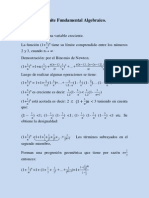 Límite Fundamental Algebraico