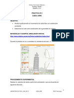 Actividad - Practica #2. Caída Libre 20%