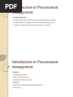 Chap 2a - Procurement Process