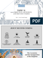 Topic 11.3 Second Coming 