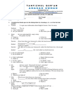 Soal Pas English Kelas 8 TP 2020-2021