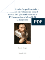 Federico Verrigni 2019 La Poliritmia La Polimetria e Lemiolia in Relazioe Col Moto Dei Pianeti Secondo Larmonice Mundi Di Keplero