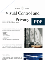 Interior Design: Visual Control and Privacy