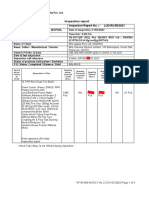 File No: 5039464 Inspection Report No.:-LUD/RU/58/2021