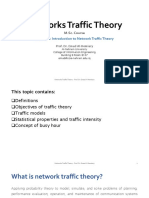 Networks Traffic Theory