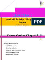 Chapter5 Android Activity Lifecycle and Intents