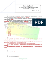 1.2 - Diversidade Dos Animais - Locomoção - Ficha de Trabalho (1) - Soluções