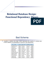 Relational Database Design - FDs