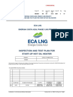 Inspection and Test Plan For Start-Up Hot Oil Heater: Eca LNG Energia Costa Azul Phase I LNG Project
