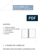 Escola Bíblica - Aula 12