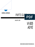 VI-505 Parts List