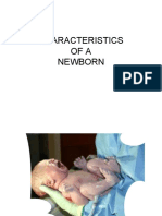 Characteristics OFA Newborn