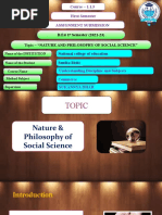 Nature and Scope of Social Science | PDF | Social Science | Science