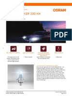 Night Breaker 200 H4: Brightest OSRAM Halogen Light