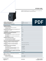 3RT20251AN20 Datasheet Es