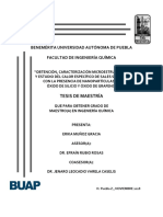 Benemérita Universidad Autónoma de Puebla Facultad de Ingeniería Química