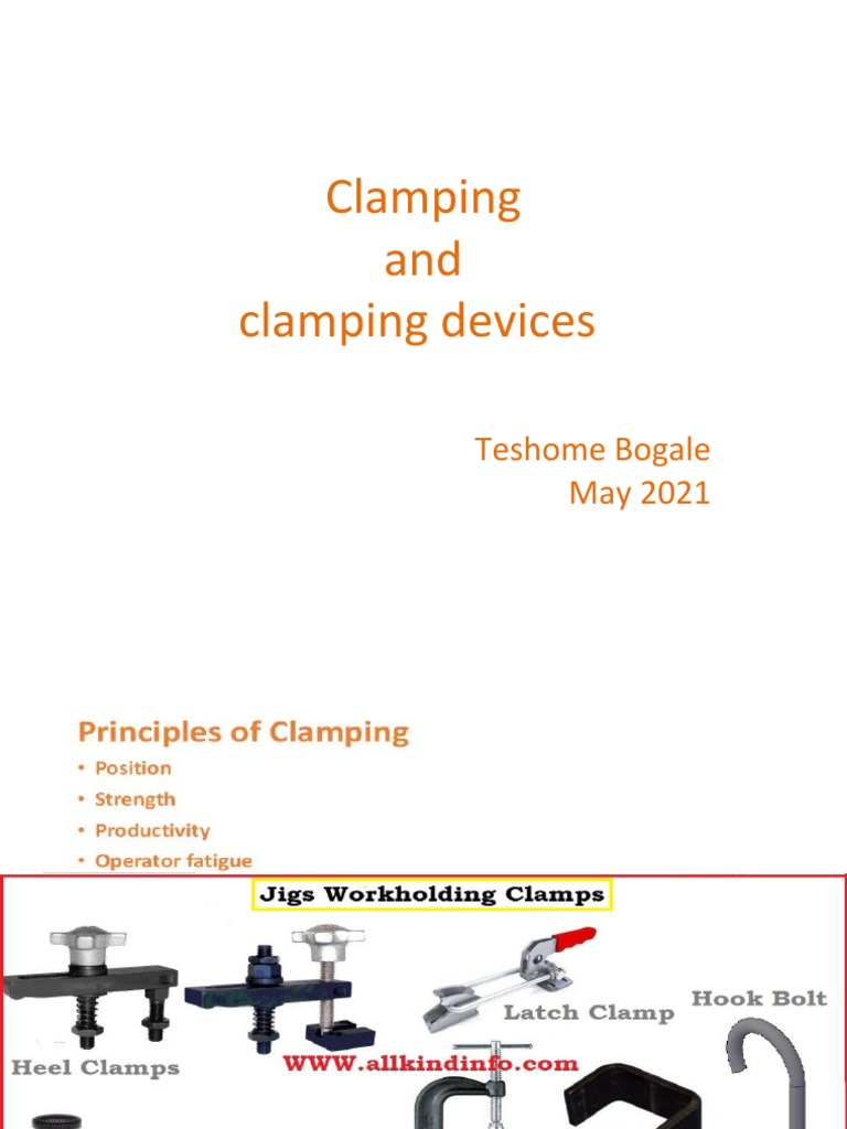 Clamping and Clamping Devices PDF