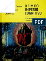 Boaventura - o Fim Do Império Cognitivo - INTRODUÇÃO