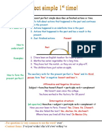 Present Perfect Simple and Continuous 1st Time CLT Communicative Language Teaching Resources Gram - 134888