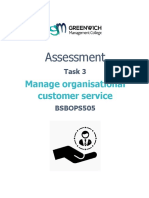 Customer service monitoring strategies