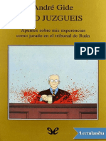 No Juzgueis - Andre Gide