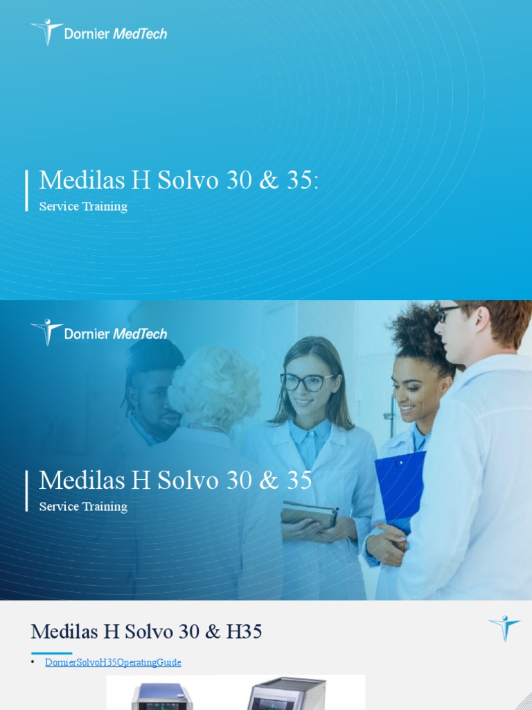 Medilas H Solvo 30 & 35 Training Guide | PDF | Laser | Mirror