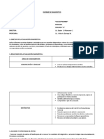 Informe de Diagnóstico 2º B