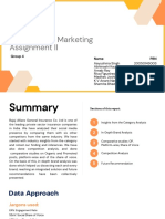 Brand Analysis: Social Media Marketing Assignment II