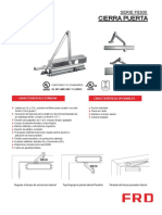 Fich. Tec. Cierrapuerta F8300