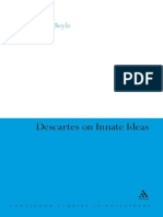 (Continuum Studies in Philosophy) Deborah A. Boyle-Descartes On Innate Ideas - Continuum (2009)