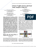 Density Based Smart Traffic System With Real Time Data Analysis Using Iot