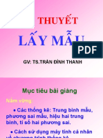 Lý Thuyết Lấy Mẫu