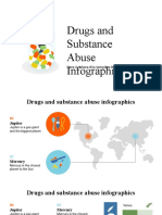 Drugs and Substance Abuse Infographics by Slidesgo