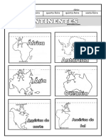 continentes atividade interativa