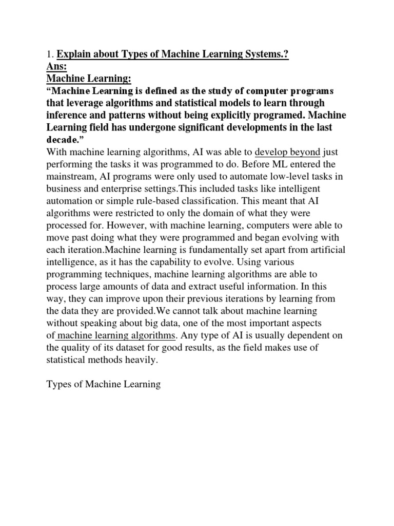 ML & DL PDF Machine Learning Artificial Neural Network