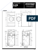 Architectural/Mechanical Product Specifications for CG115-25 PRO-SERIES II DRYING TUMBLER