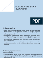 PERUBAHAN PASCA KEMATIAN