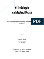 Methodology in Architectural Design